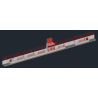 TA222/3 - Pit wall (Basic) 3pcs.